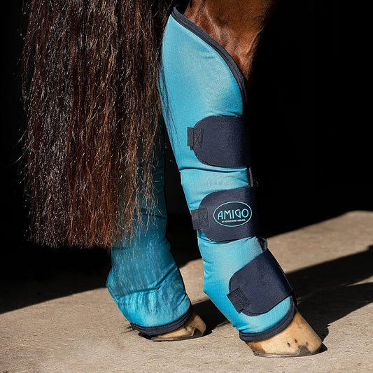 Amino Blue Travel Boots Set