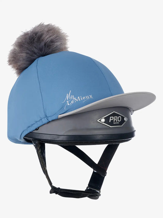 Pom Hat Silk Ice Blue
