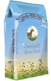 Emerald Green alfalfa pellets