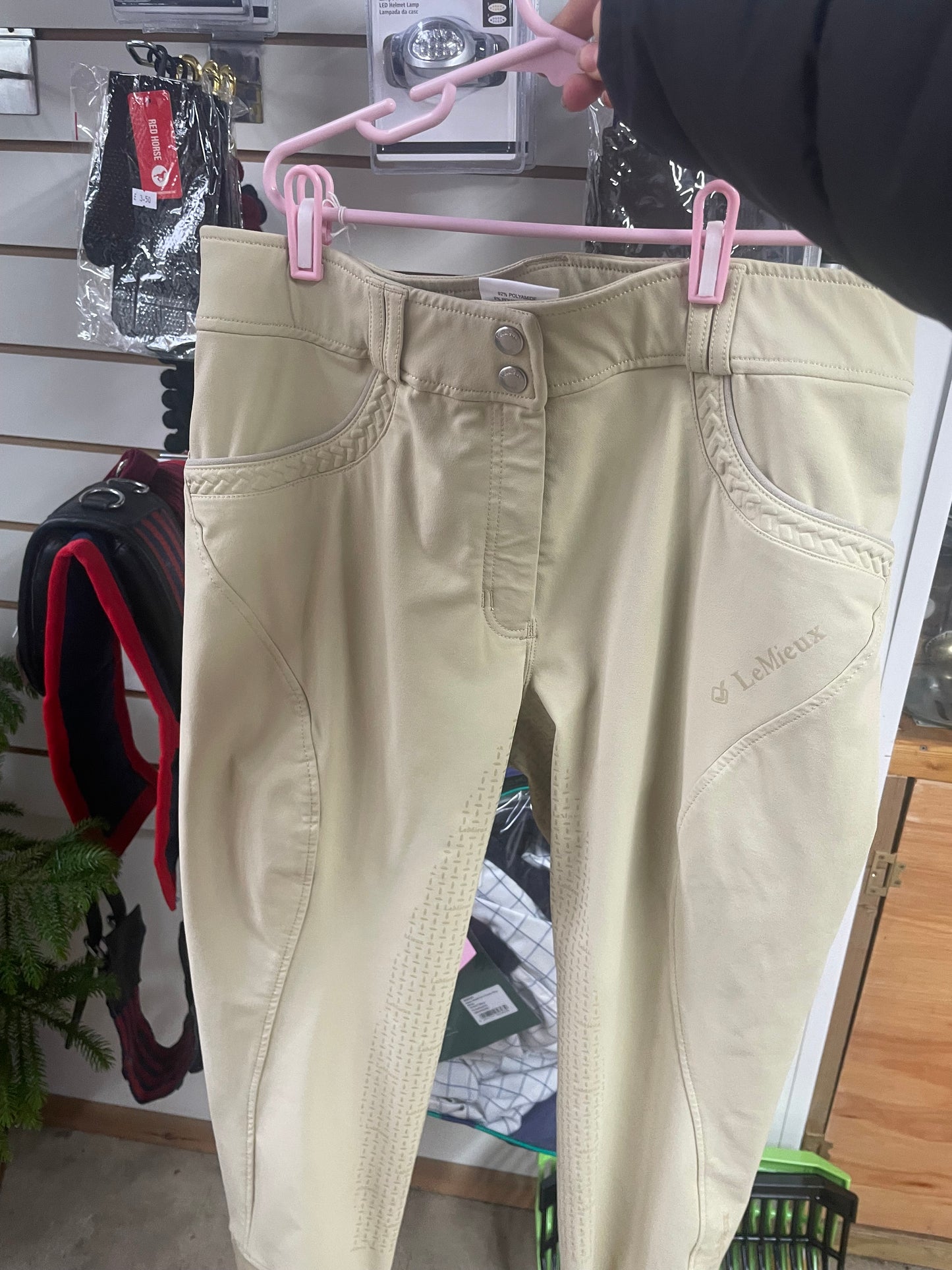 LeMieux Ladies Amara II Full Seat Breech - Beige