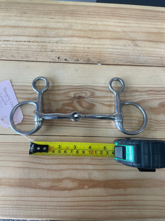6’’ Hanging Cheek Snaffle